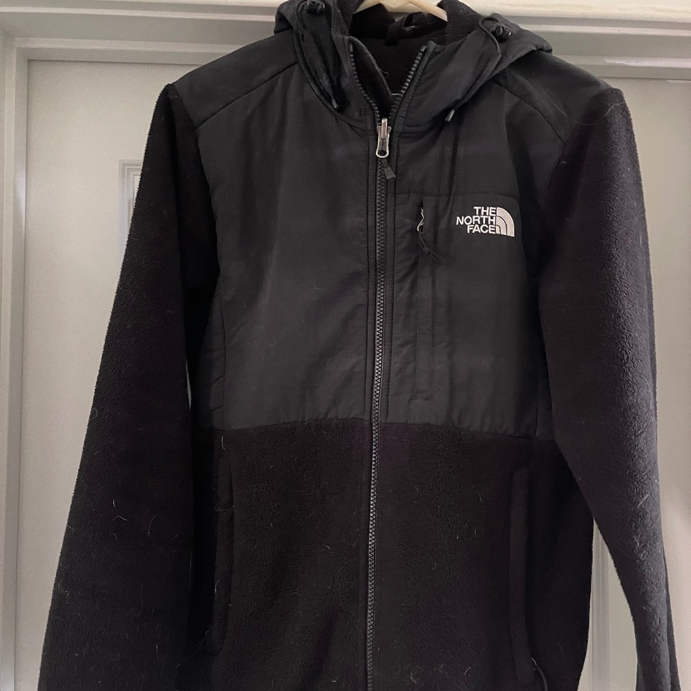 North Face Black womens polartec jacket